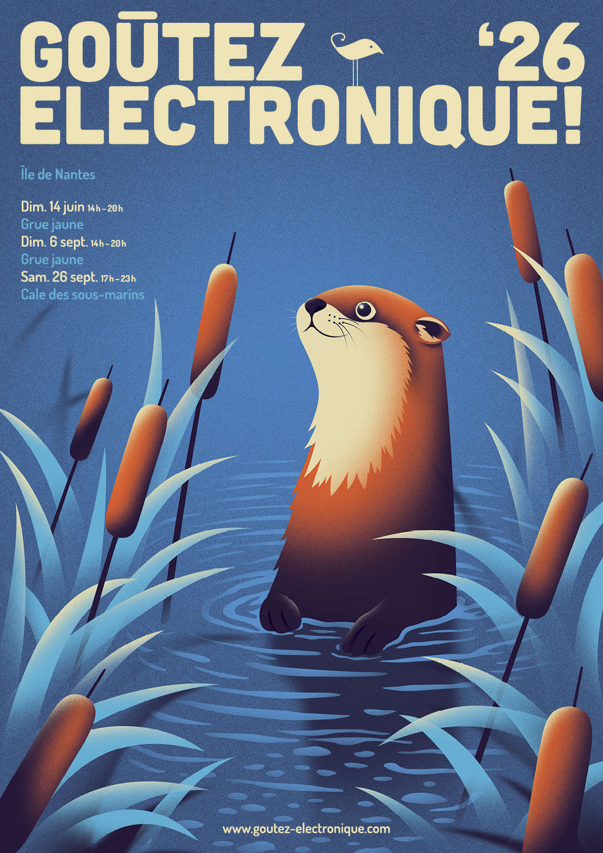 Affiche Goûtez Électronique 2026